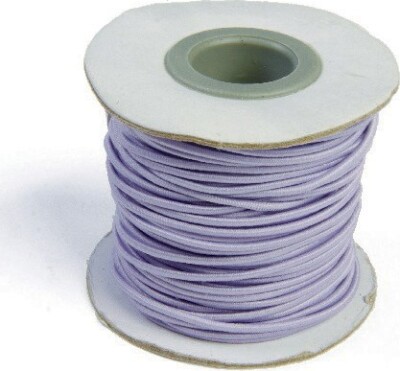 Elastiksnor - Tykkelse 1,2 MM - 25 M - Lilla