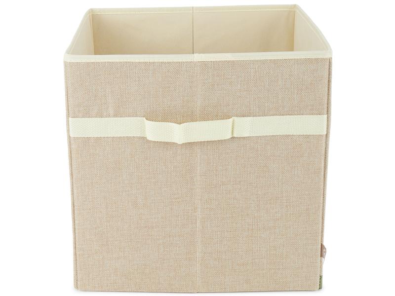 bieco Spielzeugbox Rehe liegend 32 x 32 x 32 cm Aufbewahrungsbox für Spielzeuge