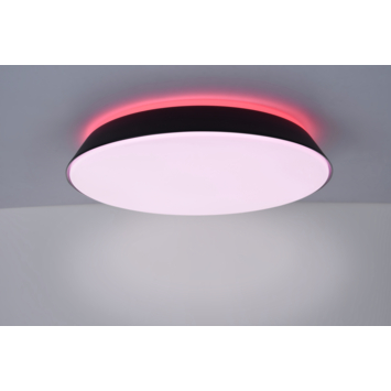 Lutec Connect slimme plafondlamp Panter wit Ø45cm 40W