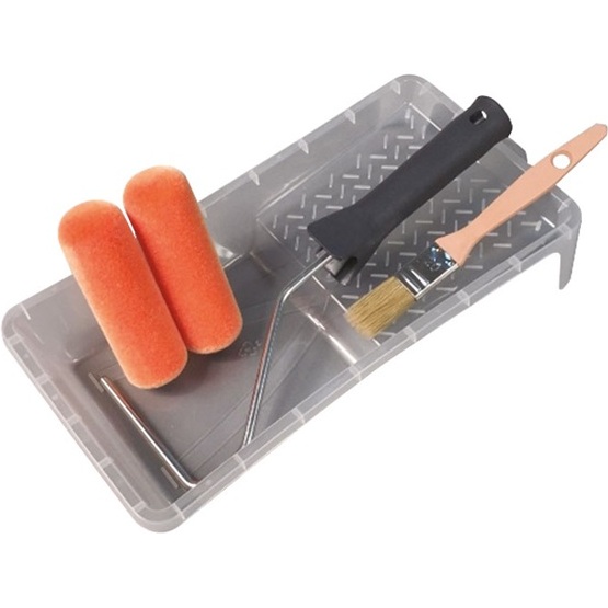 Ensemble mini rouleau pour peinture rénovation