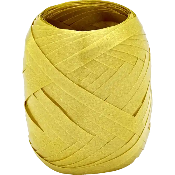 Geschenkband gelb