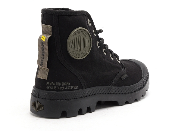 Palladium boots bottine plates femme pampa hi htg noir