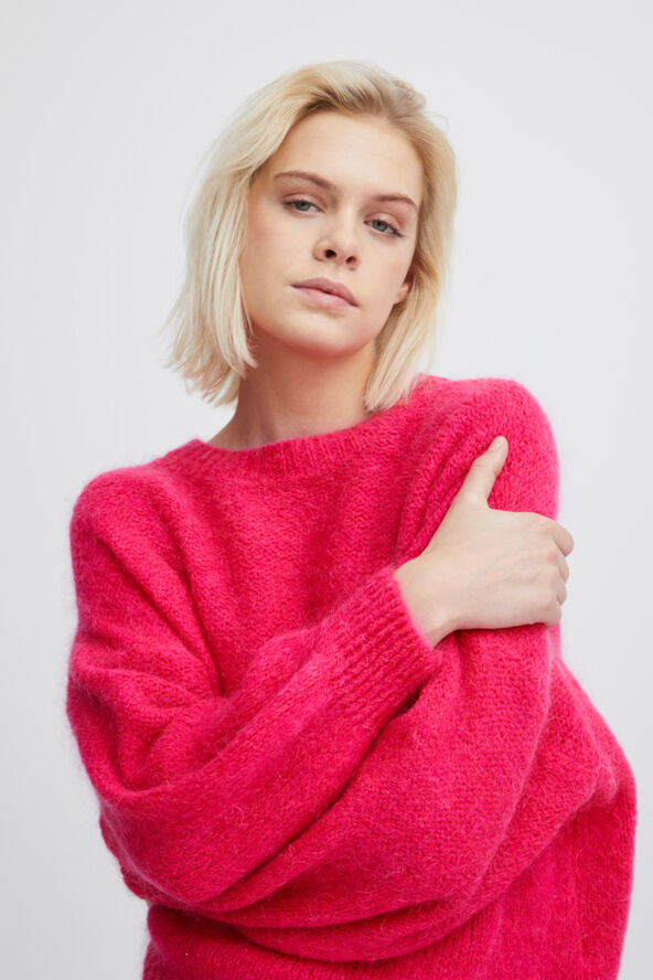 ICHI IXMARITA LS Fuchsia purple