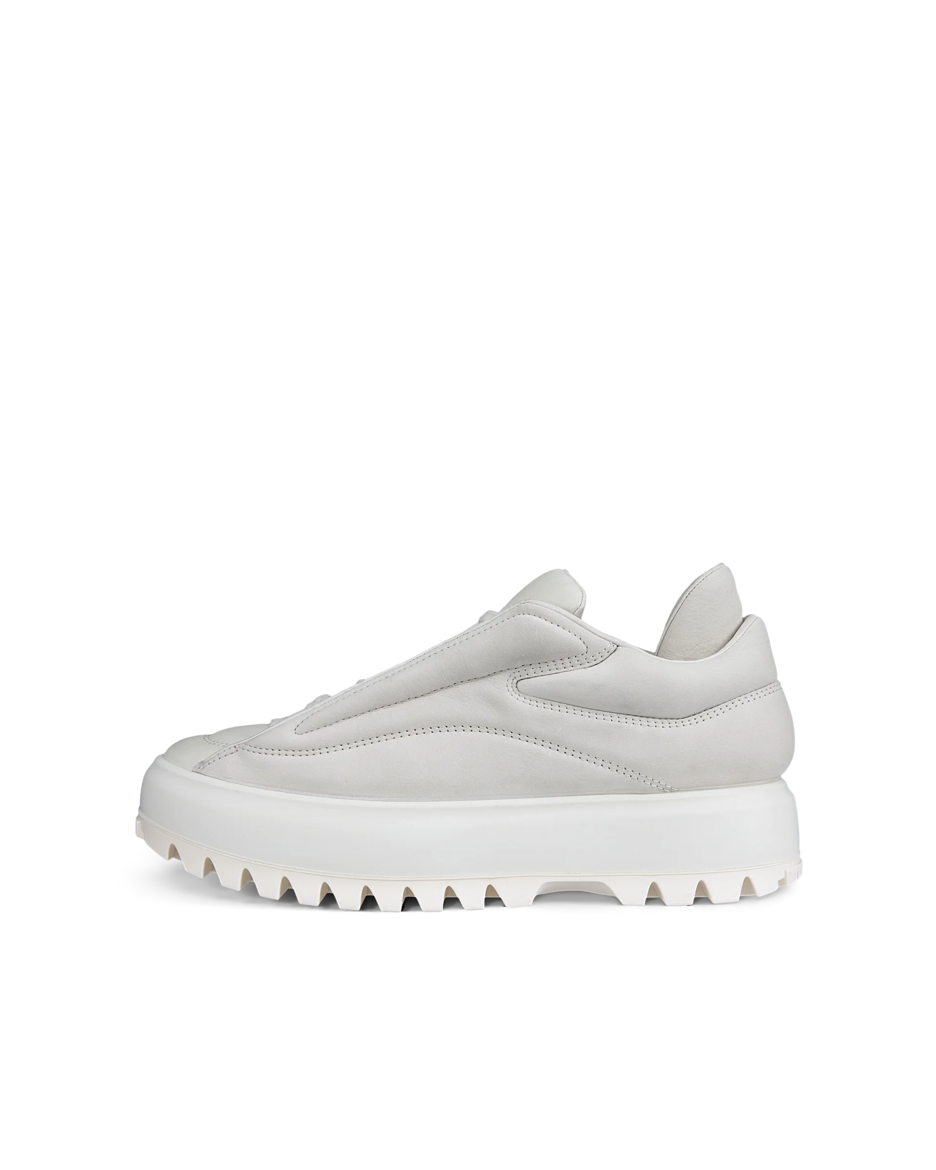ECCO STREET ACE RAL7000 W Damen Sneaker aus Nubukleder Weiß