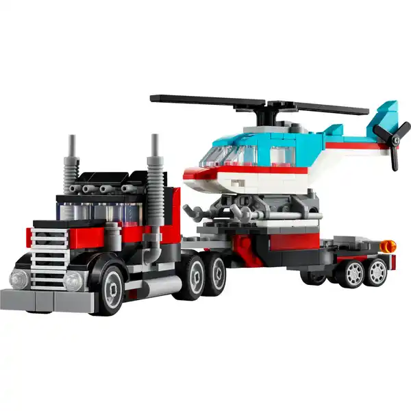 31146 Tieflader mit Hubschrauber