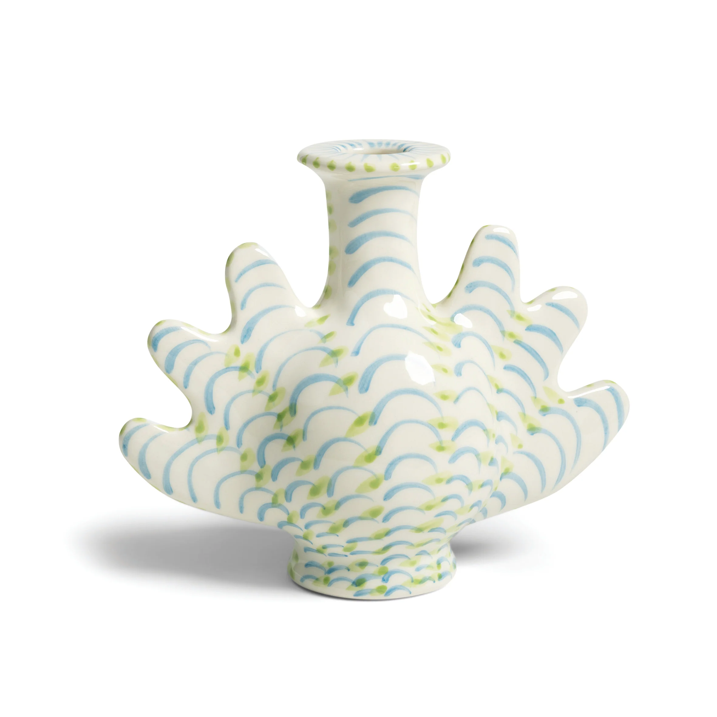 &Klevering  Shellegance lysestage - medium