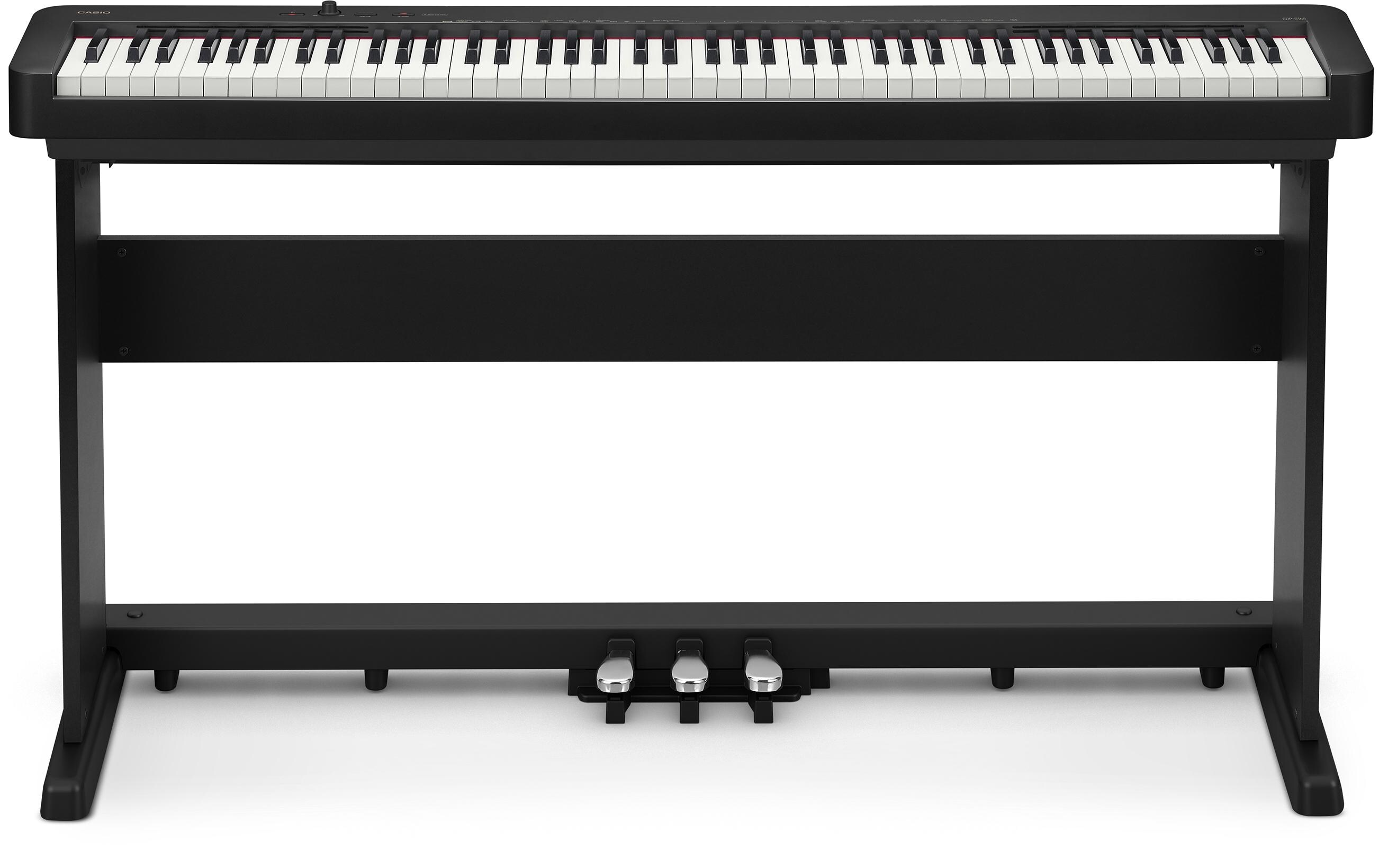 E-Piano CDP-S160 Set, Schwarz<br>Das Einsteigermodell der CDP-S Digitalpiano-Serie mit gewichtetem Scaled-Hammer-Action-Keyboard II mit 88 Tasten