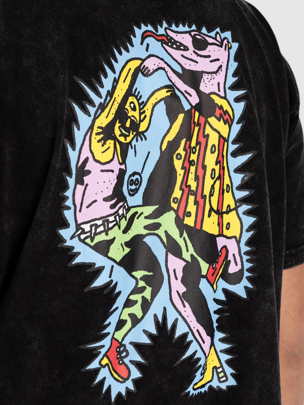 Volcom Fa Bob Mollema 1 T-Shirt light acid black