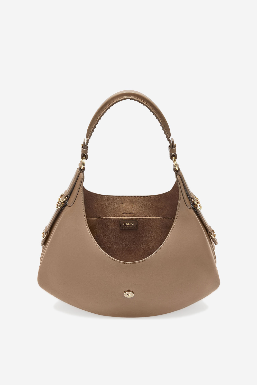 Kat small vegan leather shoulder bag