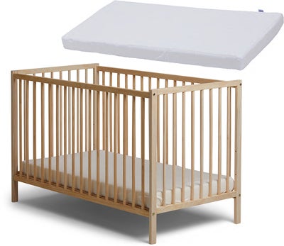 JLY SIGNE Heaven Sprinkelseng med BabyMatex Madrass Soft Plus 60x120