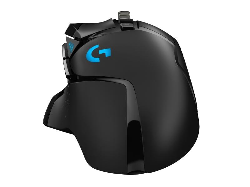 Logitech Gaming-Maus G502 HERO Hochpräzise Gaming-Maus mit justierbarem Handling und RGB-Beleuchtung