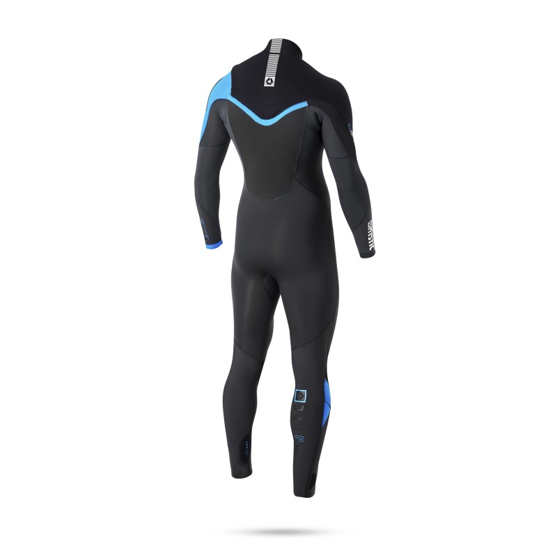 Combinaison Mystic Majestic 5/3 D/L Fullsuit Frontzip 2017 Blue - The Corner Shop