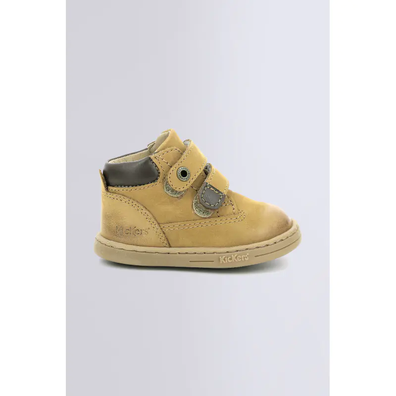 TACKEASY CAMEL MARRON (18-23) BOTTILLONS Cuir Mixte