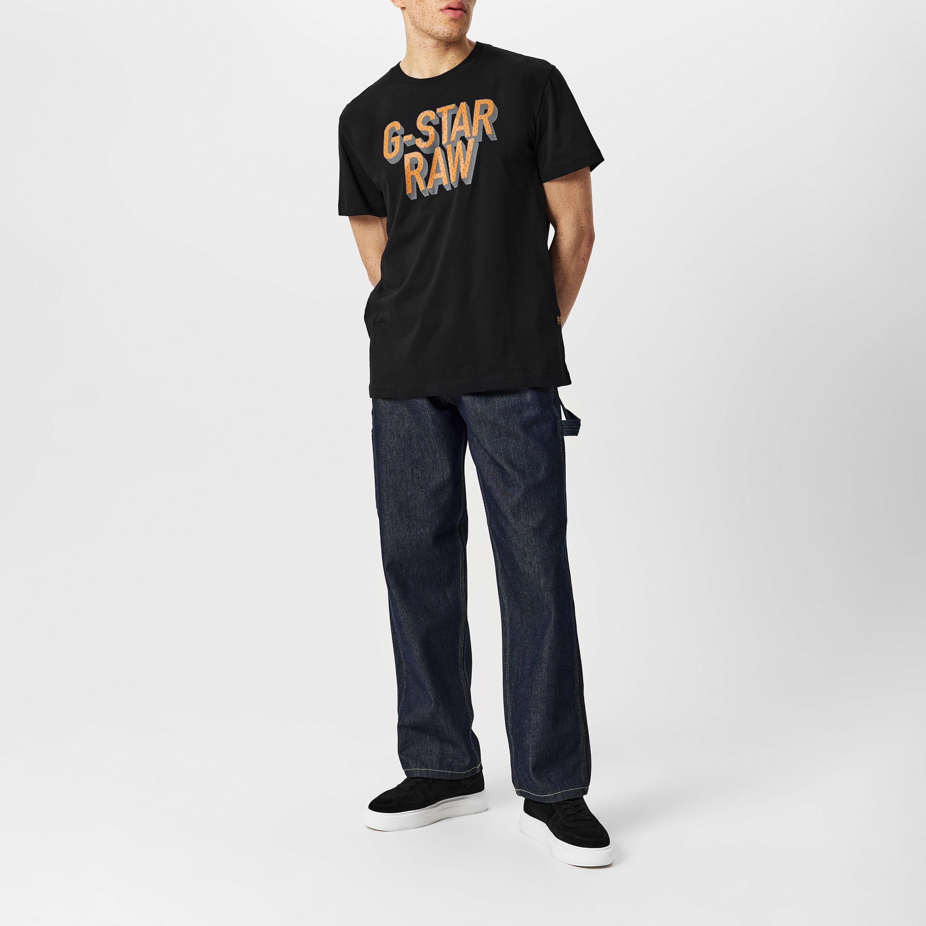 G Star 3D Dotted Graphic T Shirt