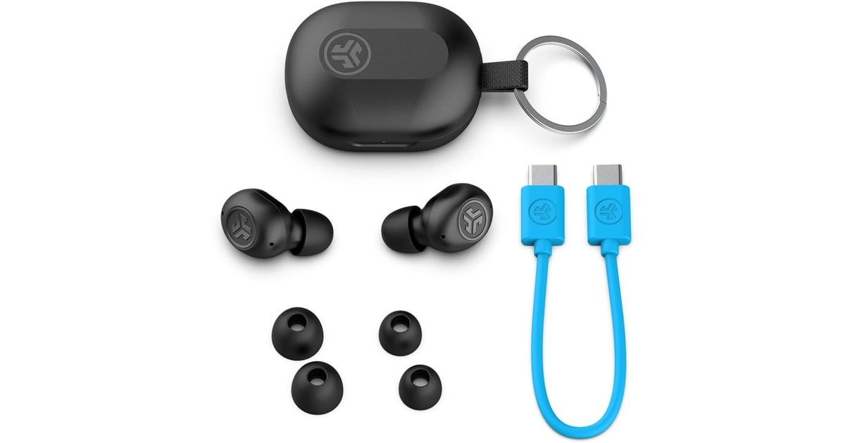JLabJbuds Mini Wireless headphones in-ear oortjes  (Zwart, Bluetooth 5.3)