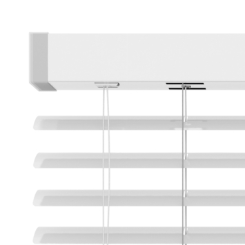 KARWEI aluminium jaloezie 50 mm matwit (kleurnr. 957) 200x180 cm (bxh)