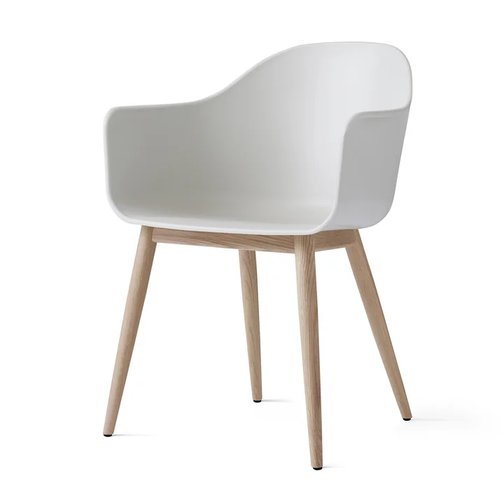 Audo - Harbour Chair (Holz), eiche dunkel / hellgrau
