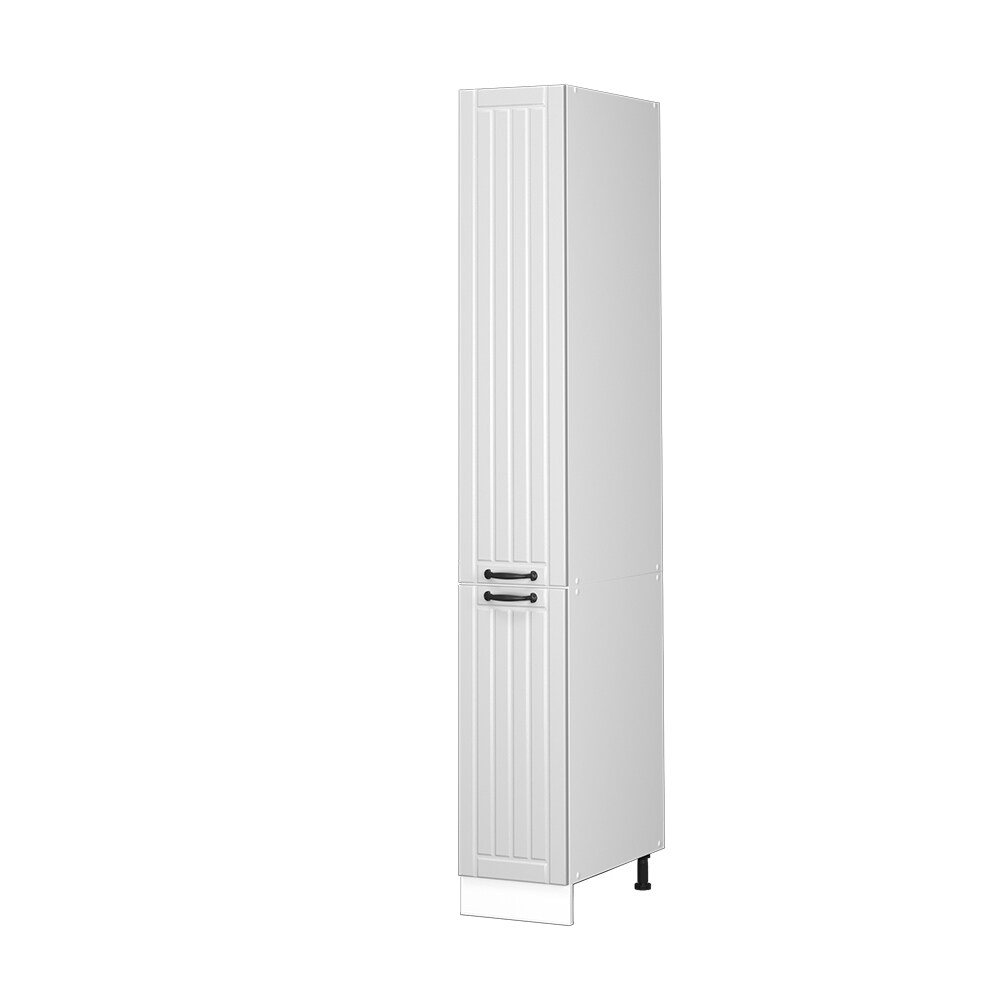 Vicco Apothekerhochschrank Küchenschrank Küchenmöbel Fame-Line Weiß Landhaus 30 cm modern