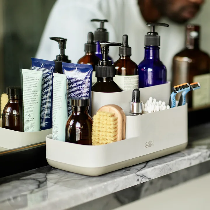 Joseph Joseph - EasyStore Badezimmer-Caddy, ecru