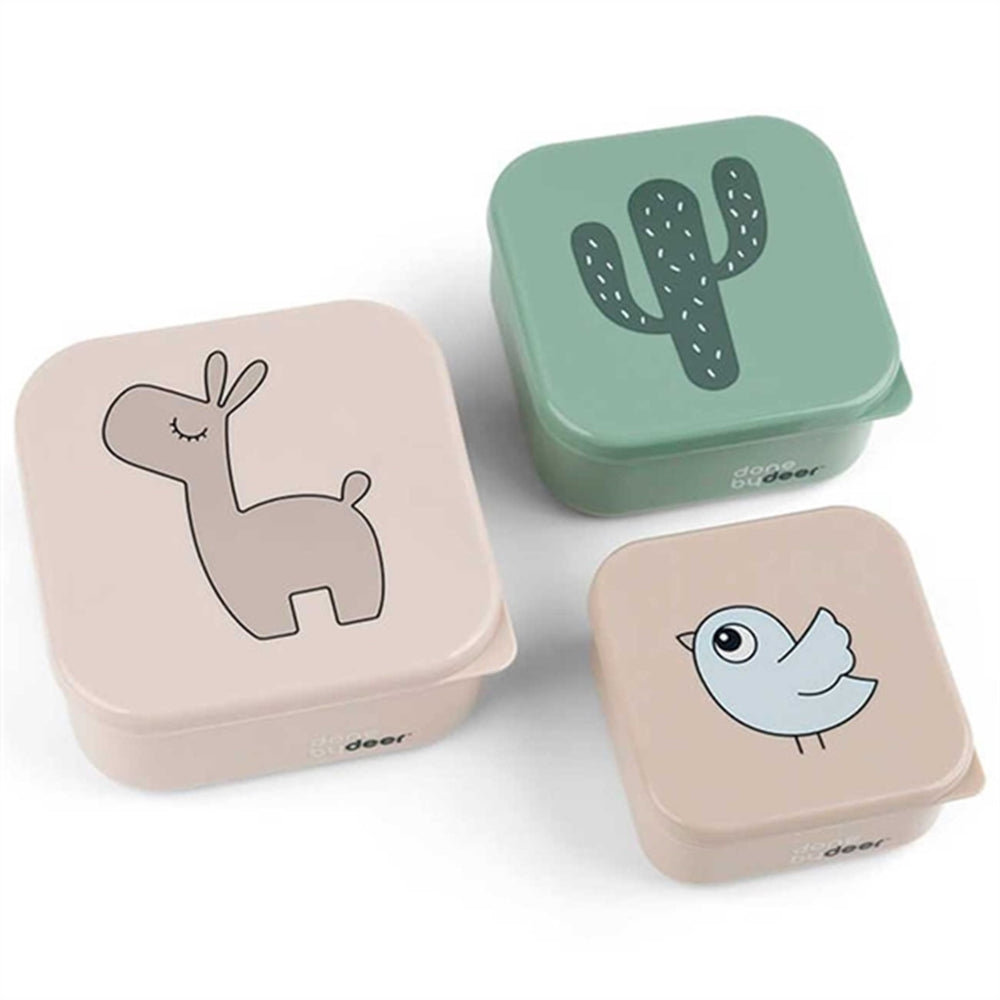 Done by Deer Yummy Mini Glass Deer Friends Grey - DonebyDeer