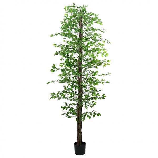 vidaXL Planta de Ficus Artificial 2016 Folhas 300 cm Verde - 2413827214