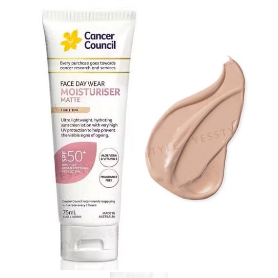 Kankerraad - Gezichtscrème voor overdag, matte SPF 50+