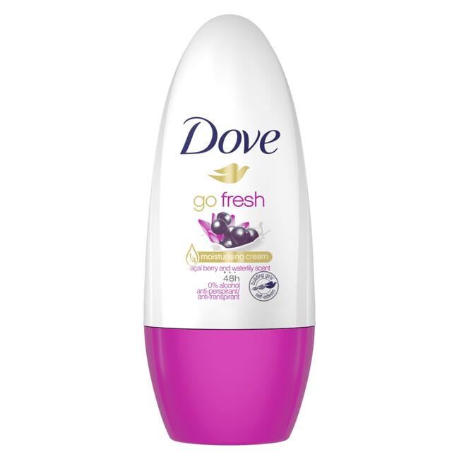Dove Go Fresh Açaí Berry & Waterlily Anti-Transpirant Deodorant Roller 50 ML