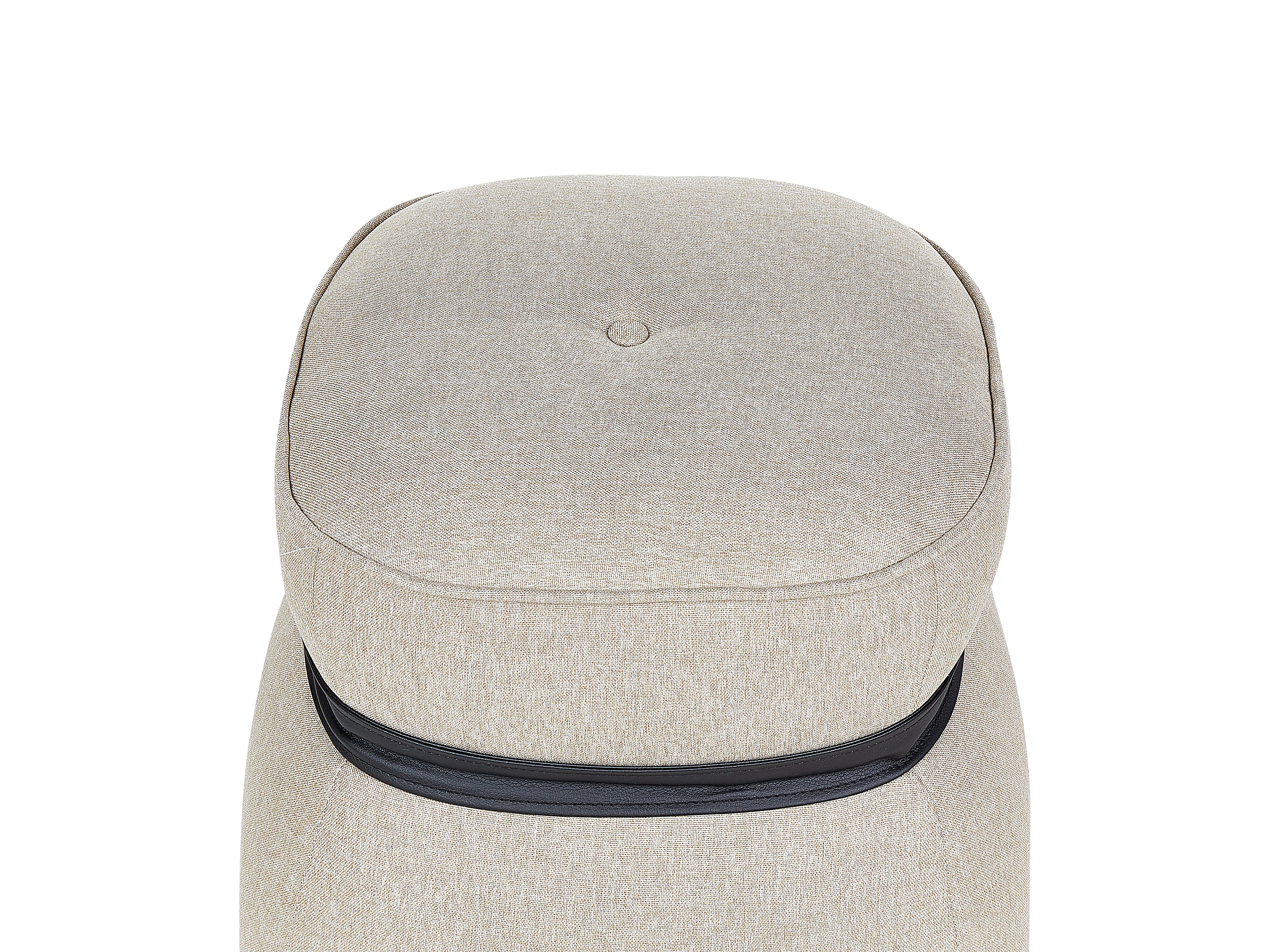 Poef MONTEREY Kunstlinnen Beige