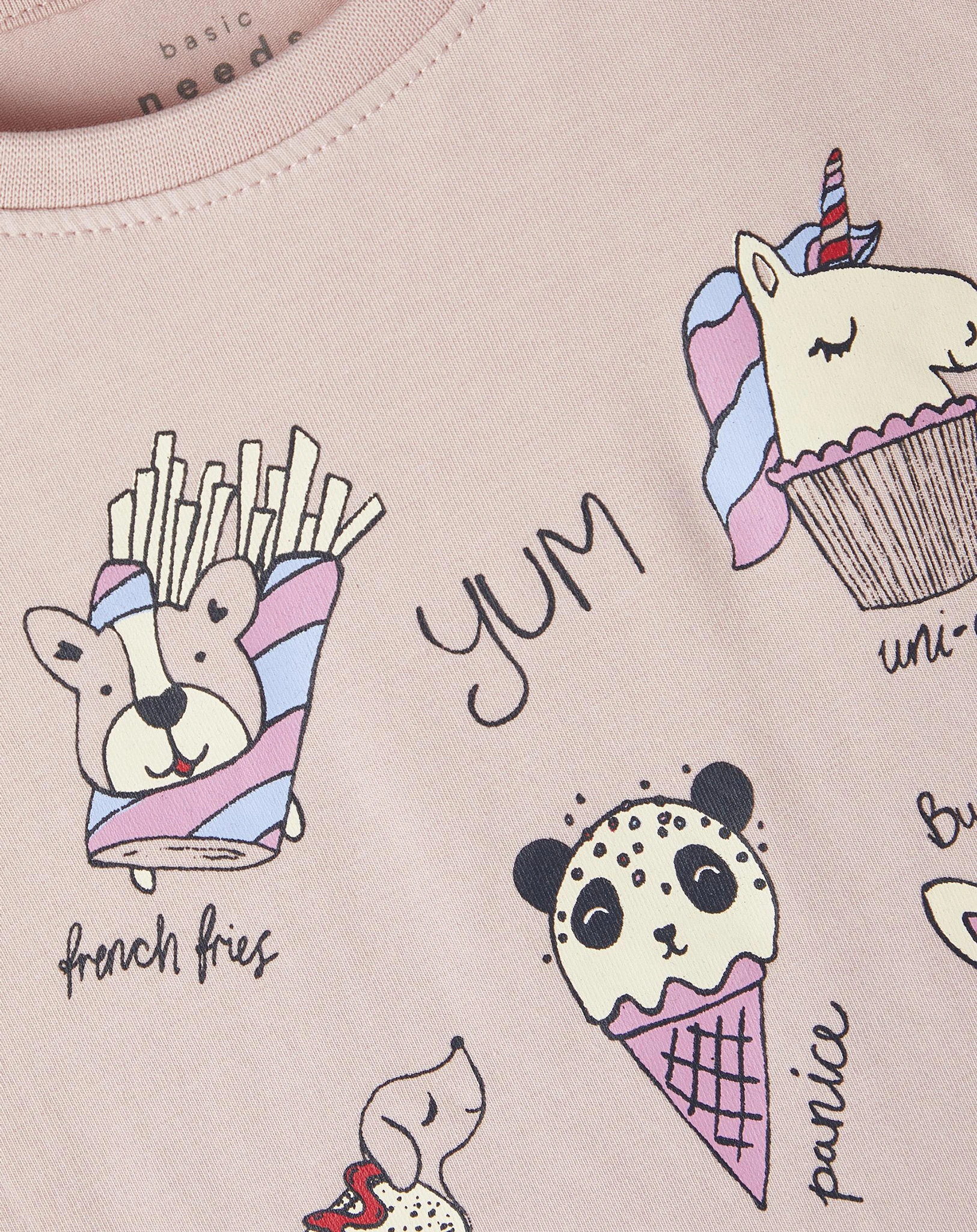 Langarmshirt NMFVIX - HOT DOG in burnished lilac