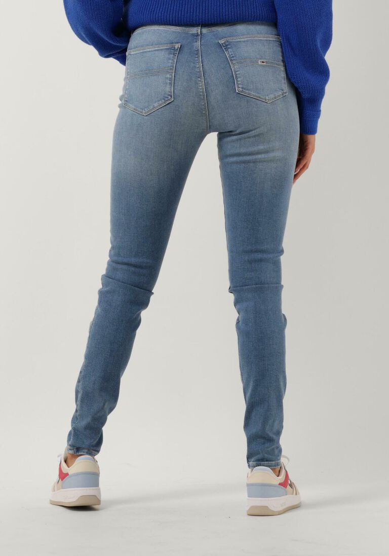 TOMMY JEANS blauwe tommy jeans skinny jeans sylvia hr spr skny ag1214