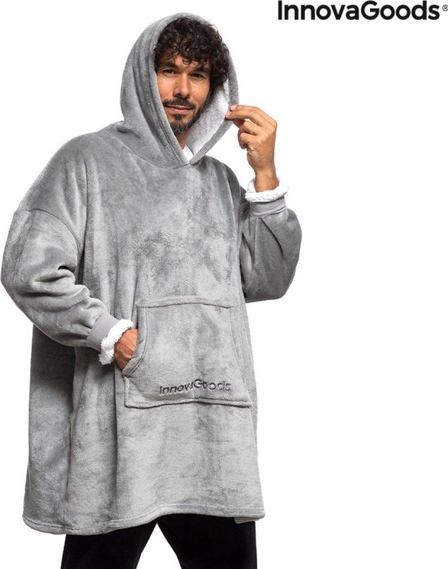 Oversized Sweatshirt Blanket with Fleece Lining Swug InnovaGoods