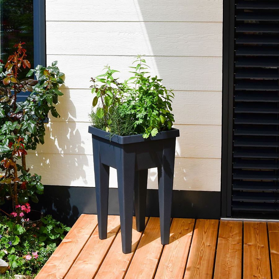 Hochbeet Urban 38x68x38cm Anthrazit