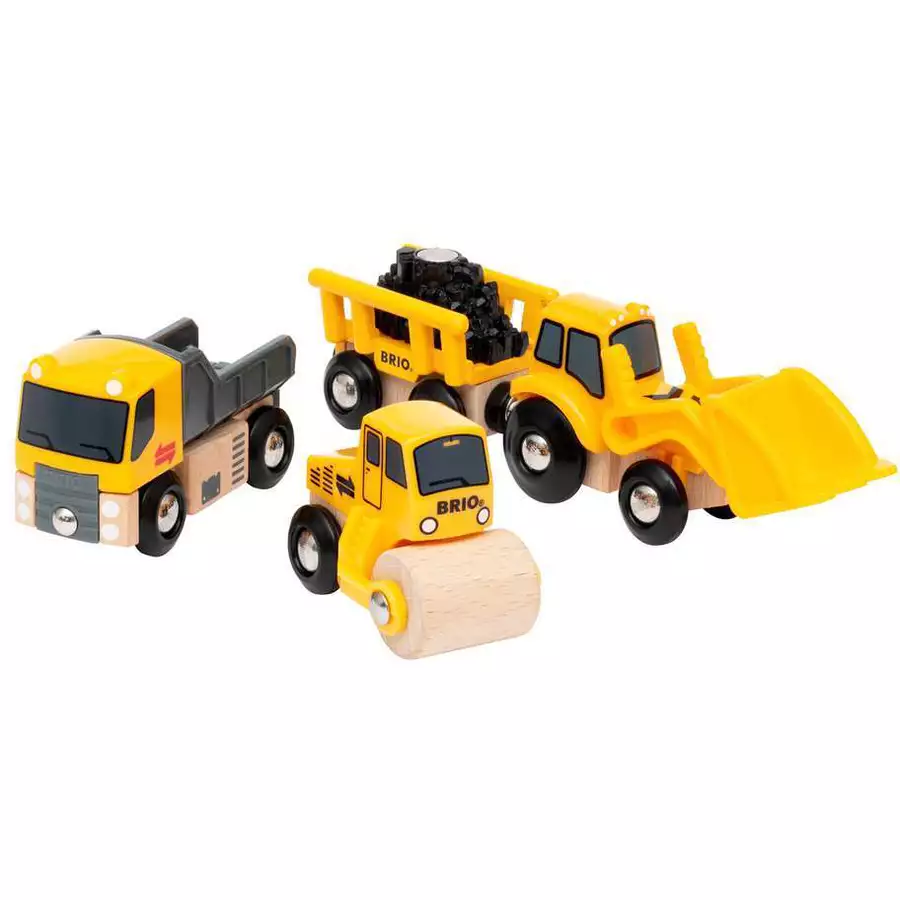 Brio BRIO Baustellenfahrzeuge bunt