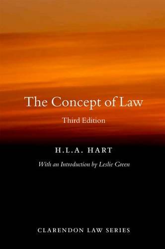 The Concept of Law - Clarendon Law Series (Paperback)