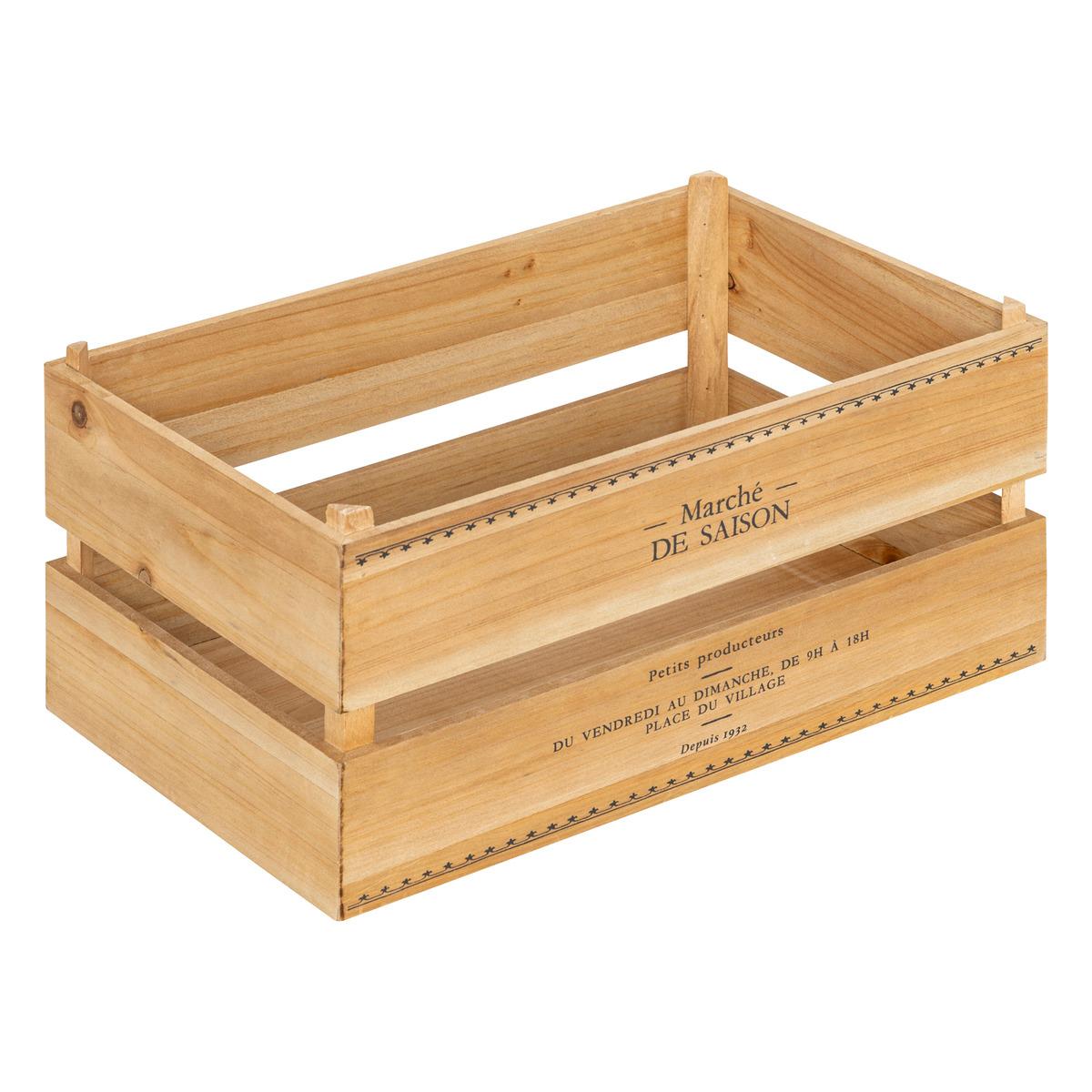 CAGETTE LITTLE COTTAGE BOIS TAILLE M