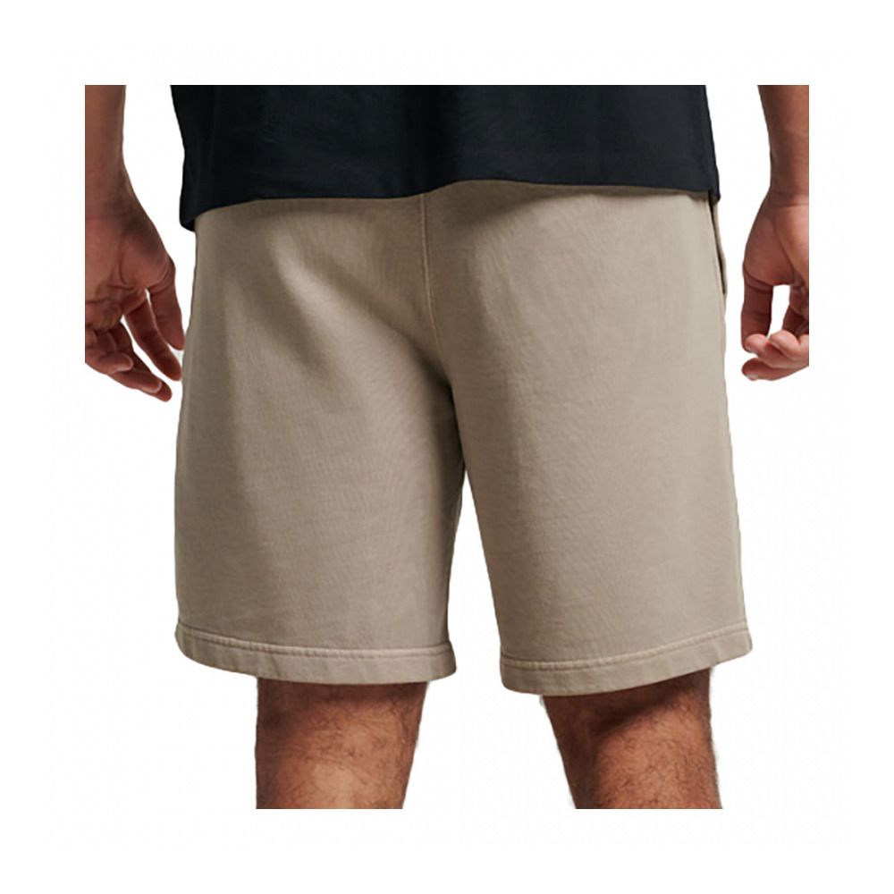 Superdry CODE ESSENTIAL OVERDYED - Short Homme stone dark grey