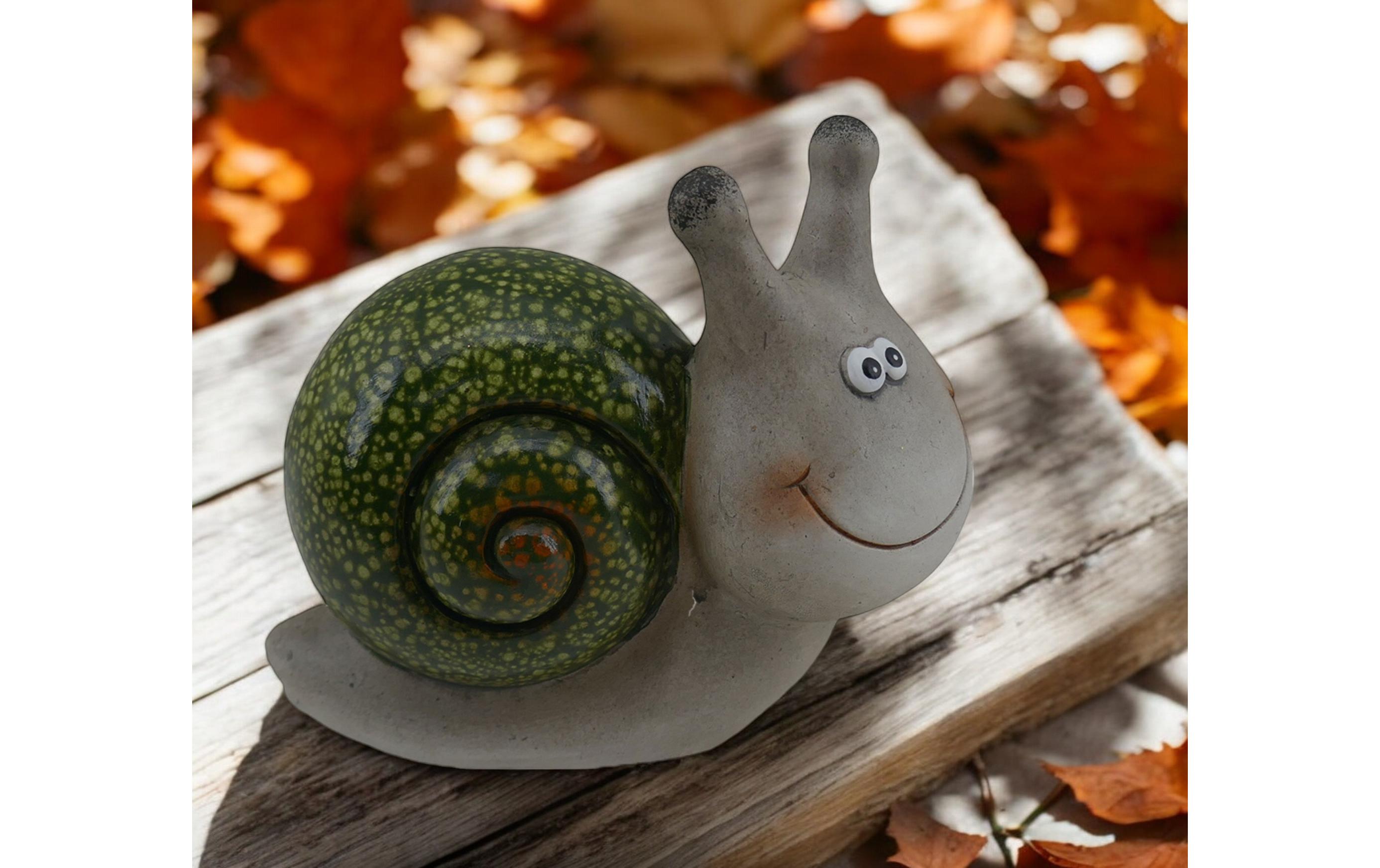 Dekofigur Schnecke 11 cmGartendekoration