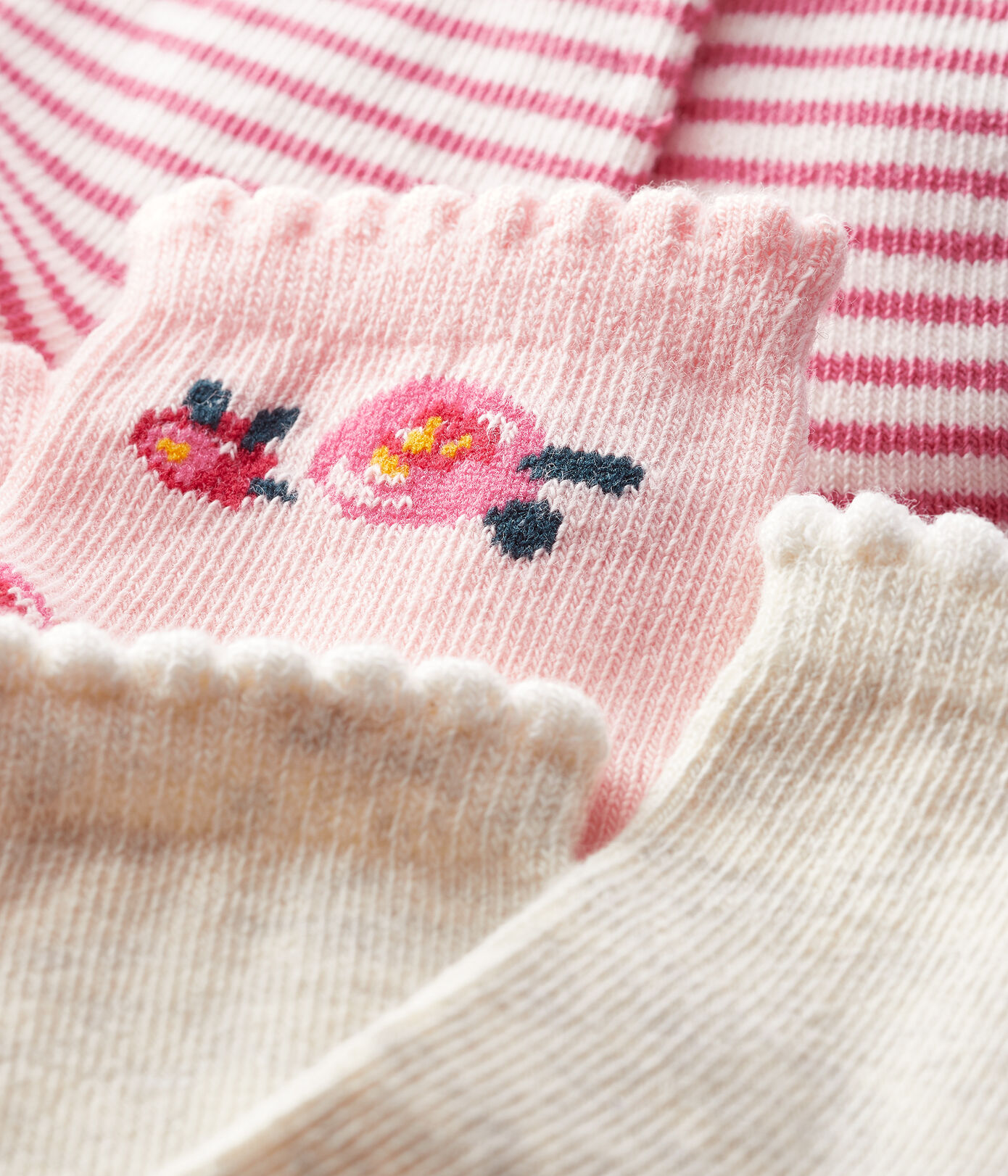 Lot de 3 paires de chaussettes bébé