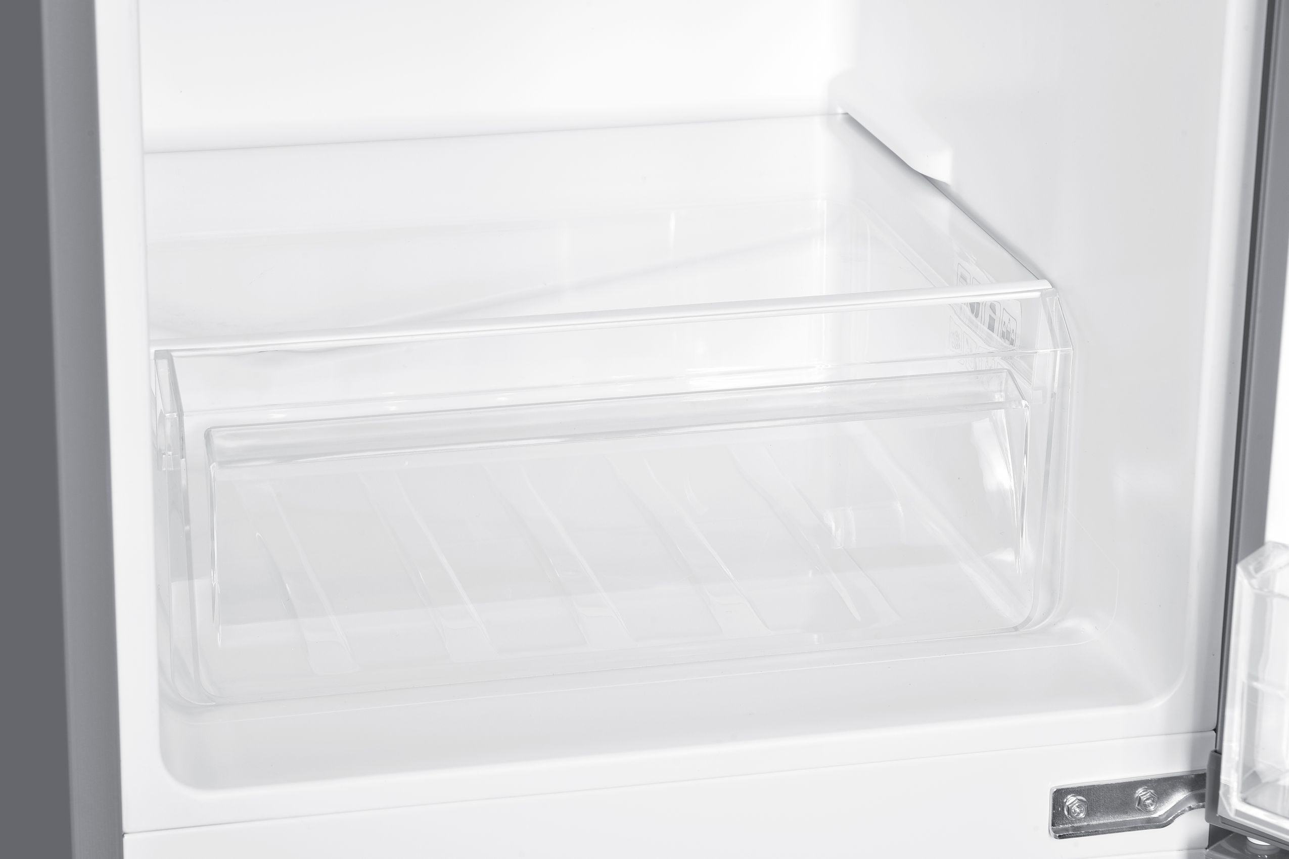 PKM KG230KHEIX Kühlgefrierkombination 173L Inox silber Kühlschrank LED