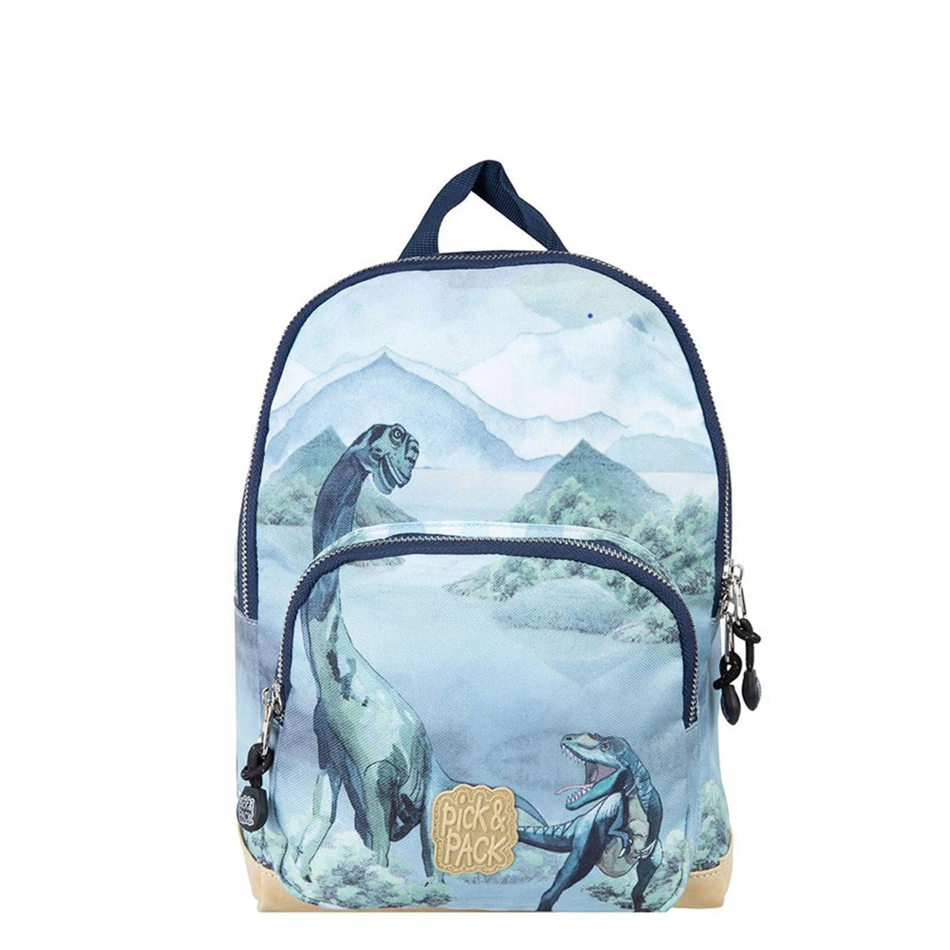 Pick & Pack rugzak All About Dinos S blauw
