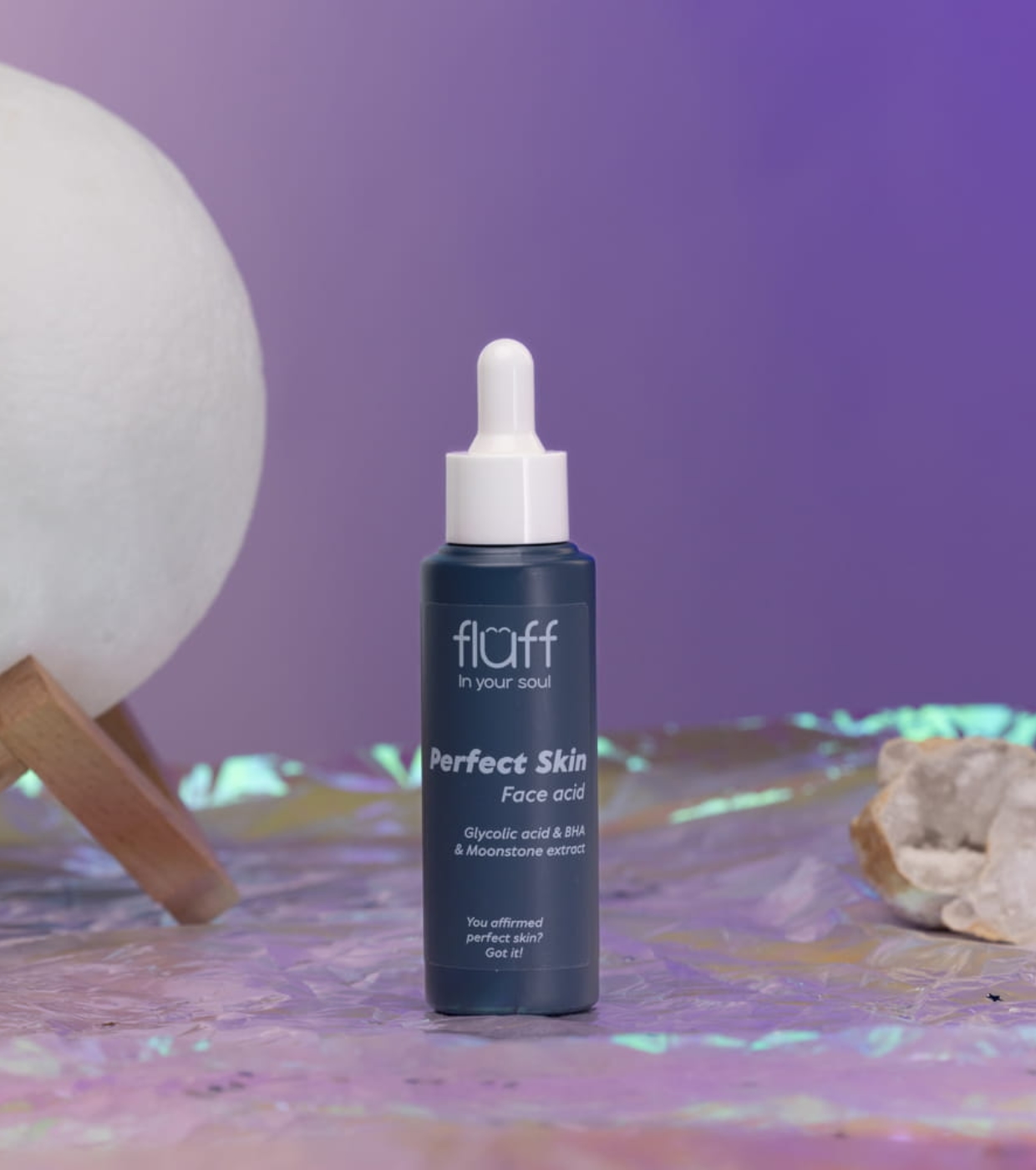 Fluff - *In Your Soul* - Peeling facial suavizante com ácido glicólico e BHA Perfect Skin