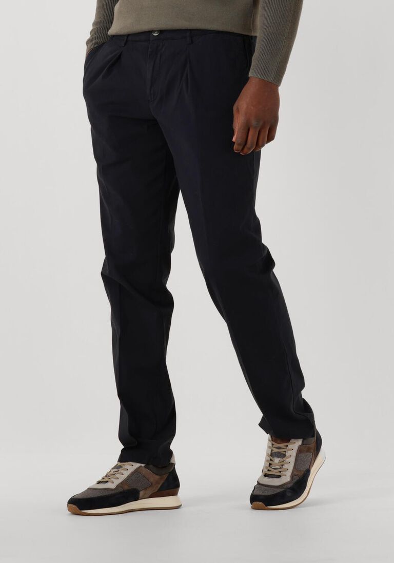 donkerblauwe profuomo chino trouser gd rlxci