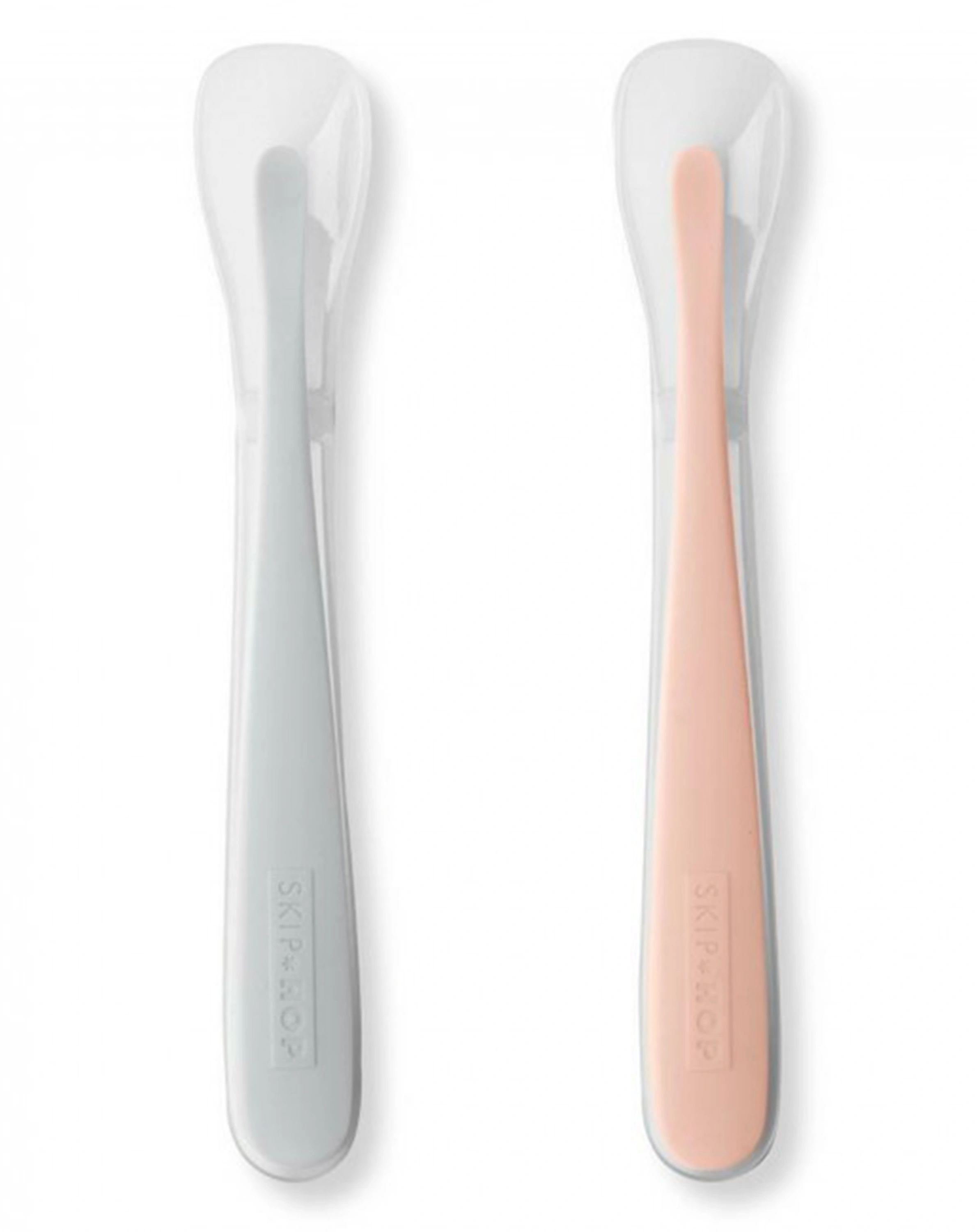 Breilöffel MEALTIME 2-Pack in grau/koralle