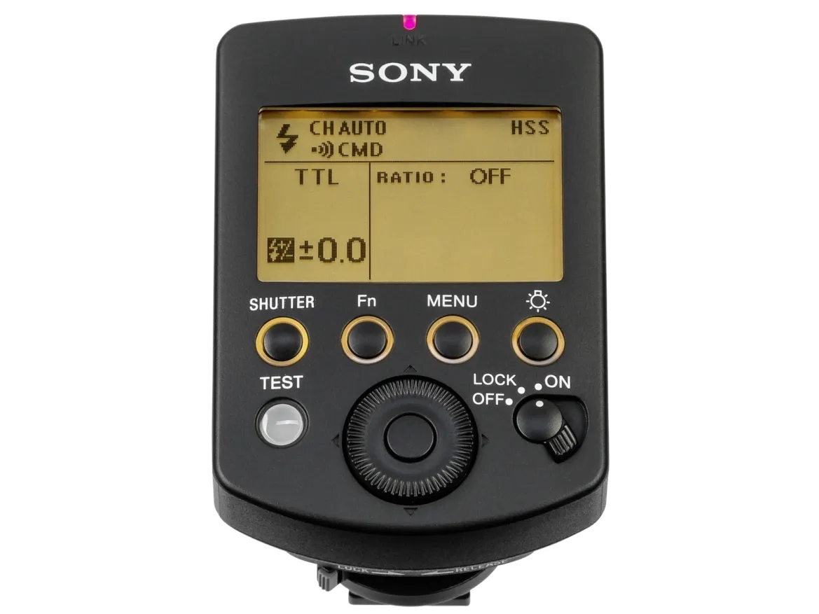 Sony FA-WRC1M Wireless Radio Commander - Trådløs TTL-blitz-controller - for Sony FA-WRR1; HVL-F20M, F43M, F60M; a VLOGCAM ZV-E10L; a1 ILCE-1; a7s III