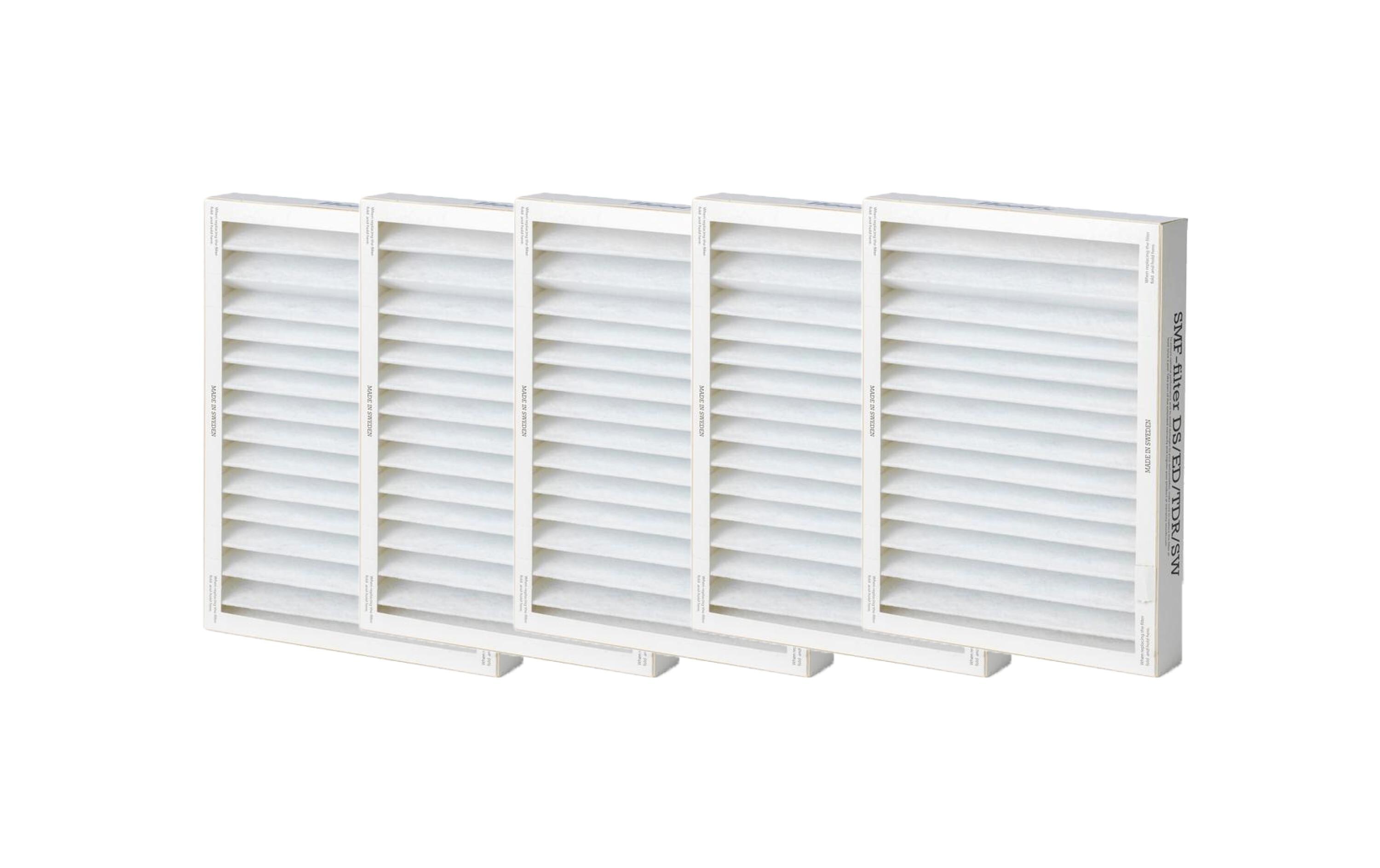 Luftfilter SMF Vorteilspack 5 Stück<br>Idealer Luftfilter für Staub, Schimmelsporen und Textilfasern