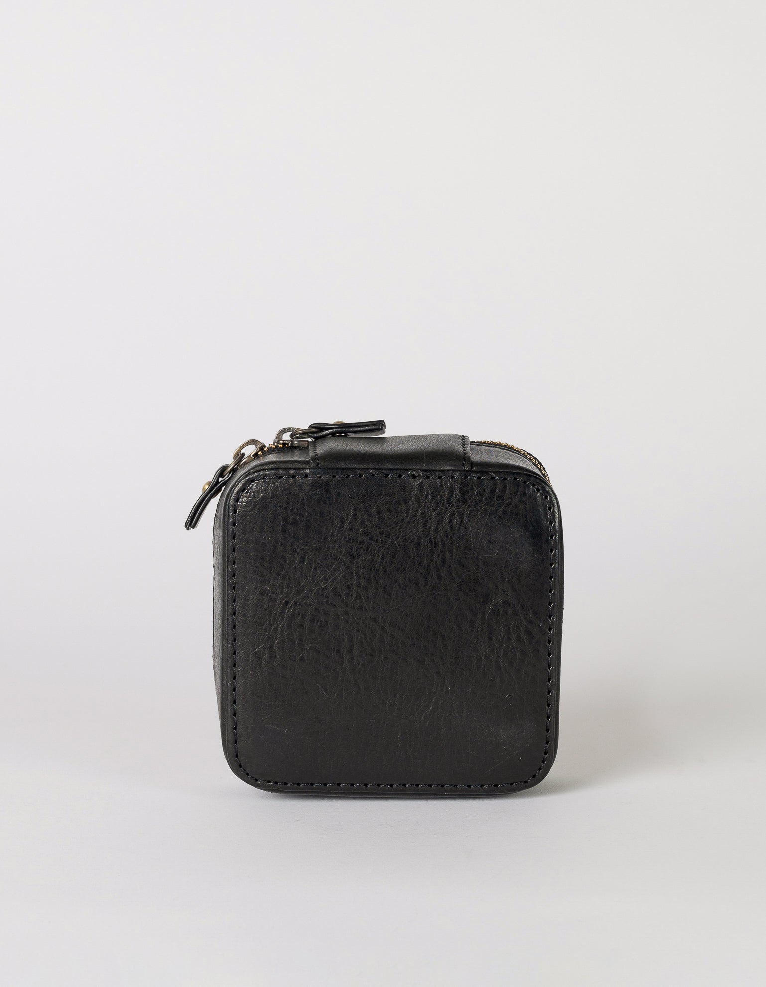 Jewelry Box - Black Stromboli Leather