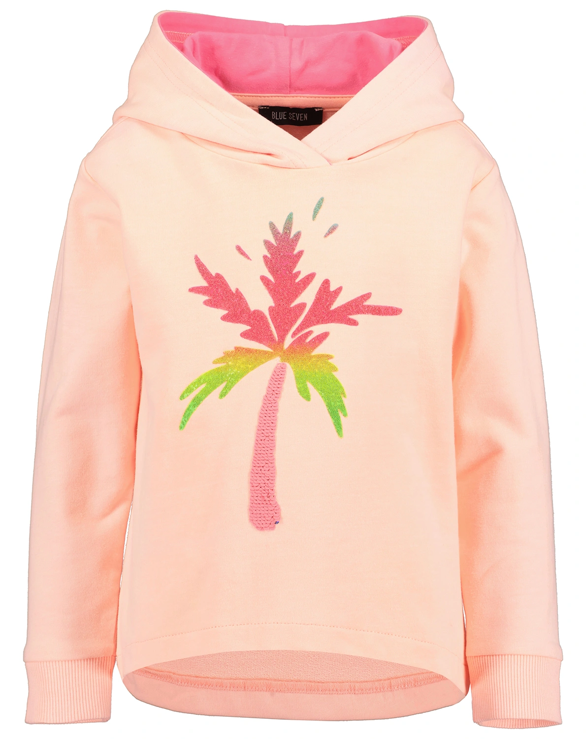 Kapuzen-Sweatshirt PALME in orange