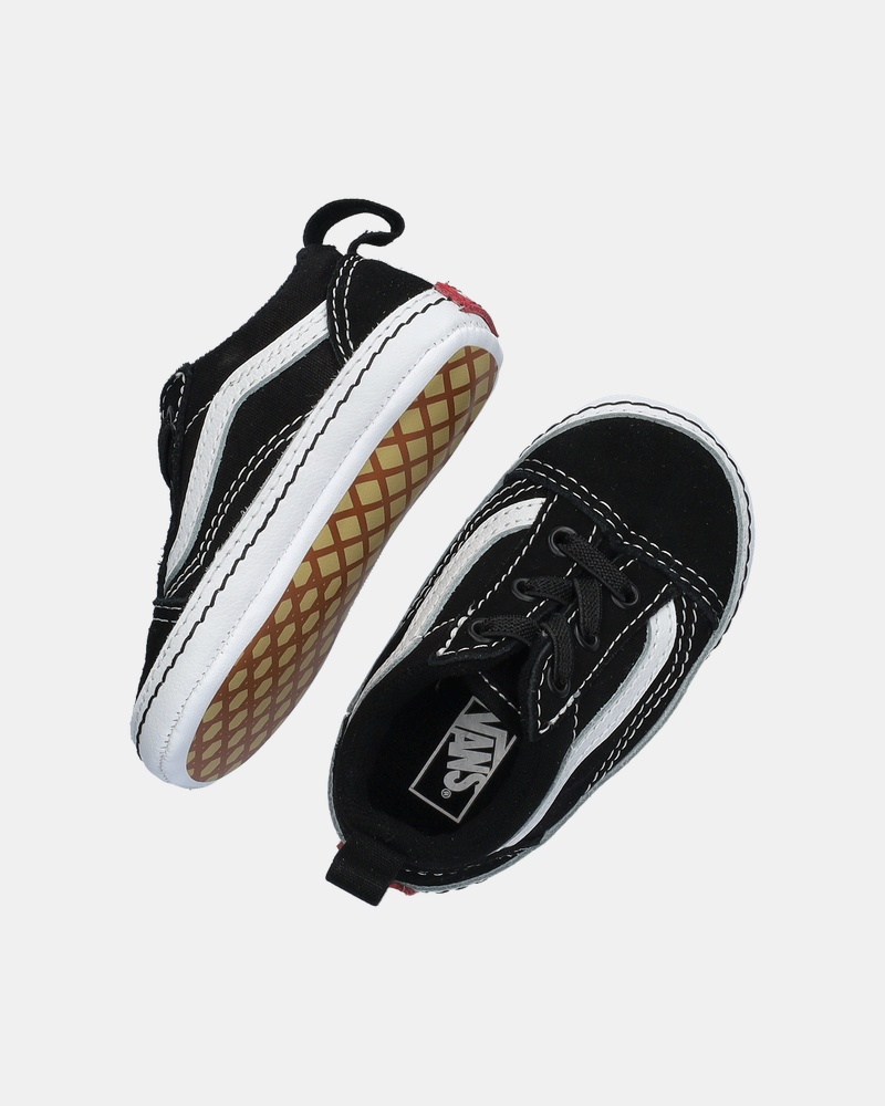 Vans In Old Skool Crib Babyschoenen  - zwart