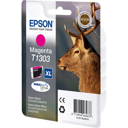 Cartouche Epson T130 couleurs séparées pour imprimante jet d'encre