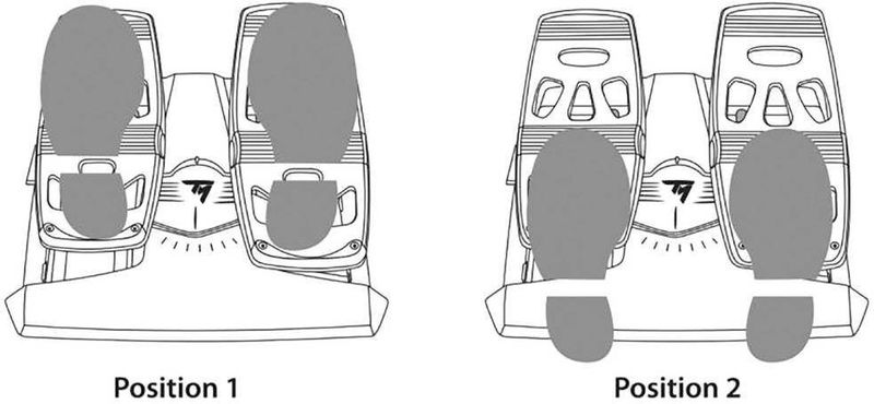 Thrustmaster T-Flight Rudder Pedals